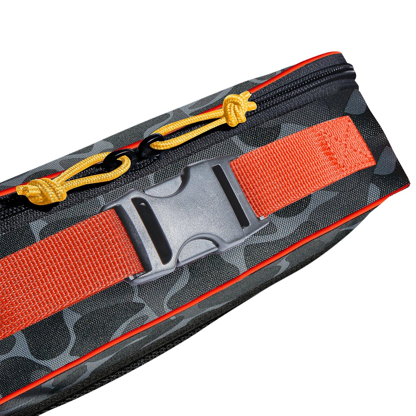 adidas Foundation Insulated Lunch Bag for Men and Women, Nomad Camo Grey/Solar Gold/Solar Red