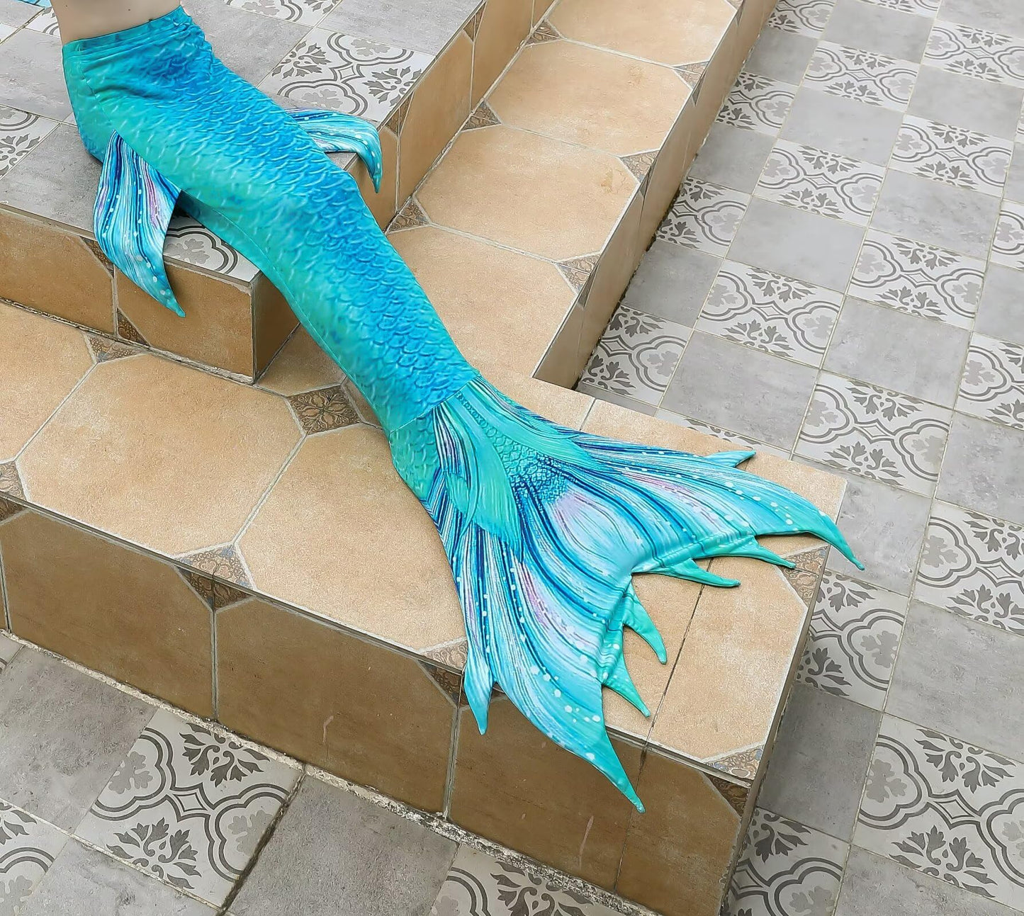 Superband Mermaid Tails for Swimming for Adults with Monofin